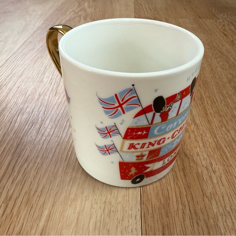 King Charles III Coronation Alice Tait 2023 Limited Souvenir Mug Cup Bone China